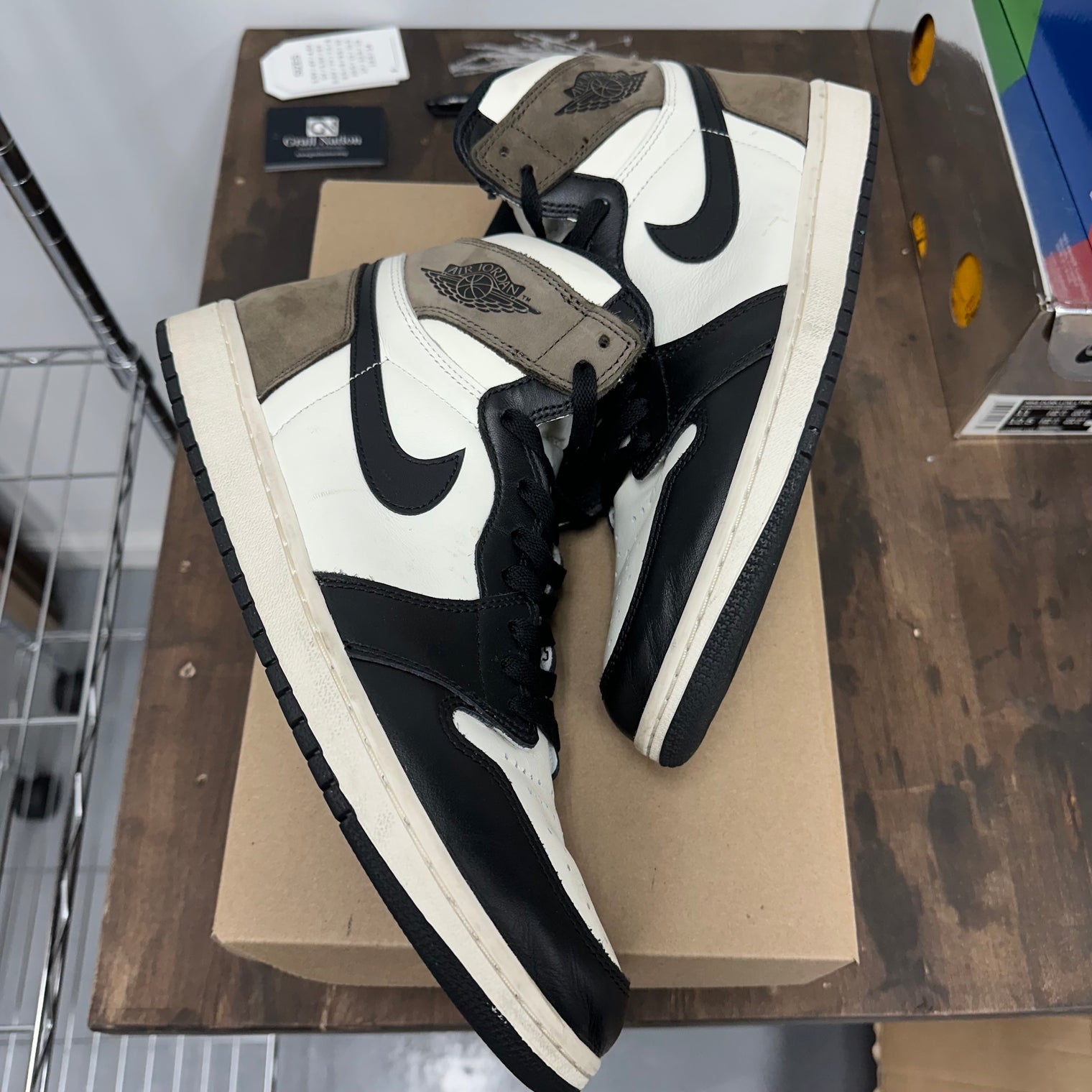Mocha Jordan 1 High (USED, No Box)