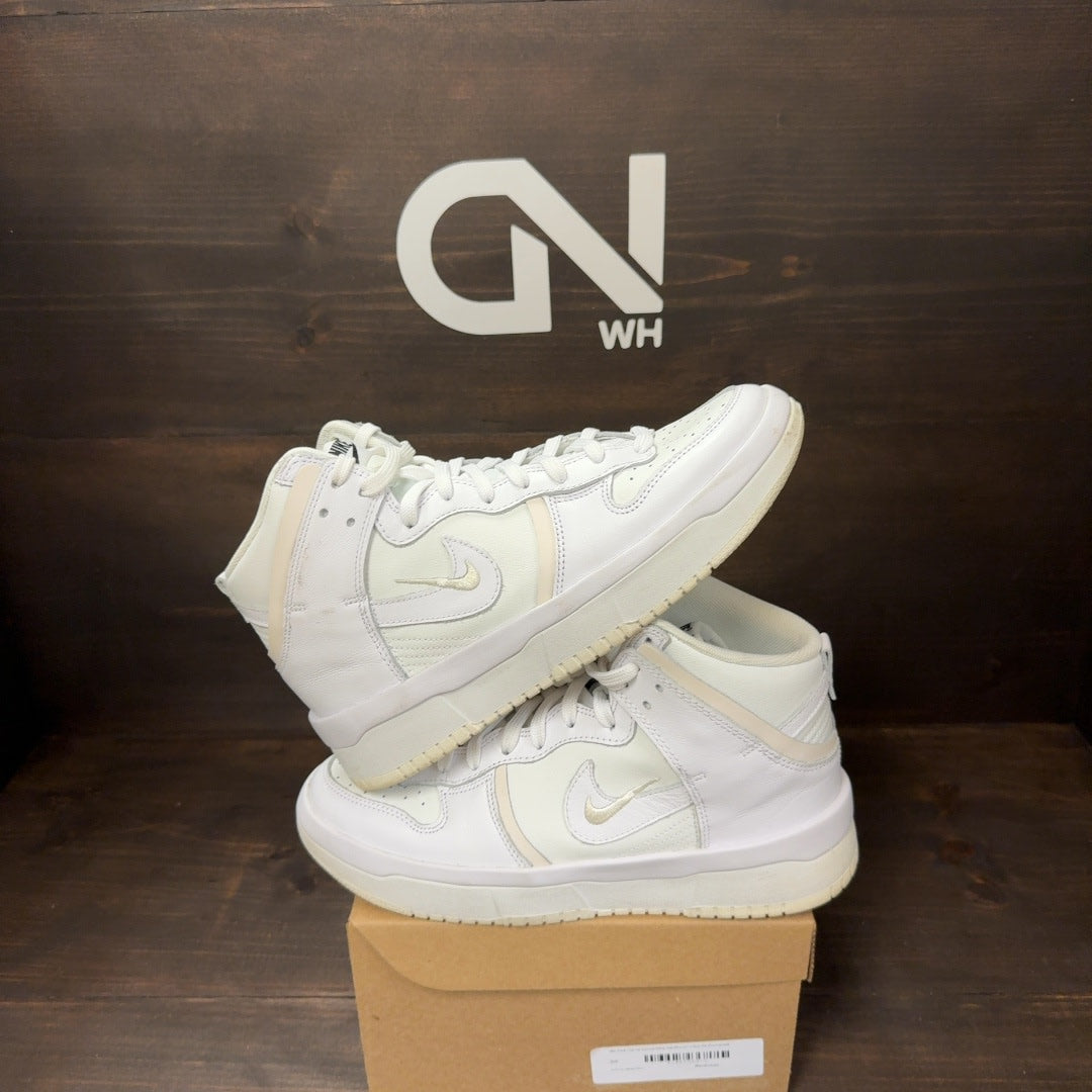 Nike Dunk High Up Summit White Sail (Women's) Size 9W (Pre-Owned) - Image 1