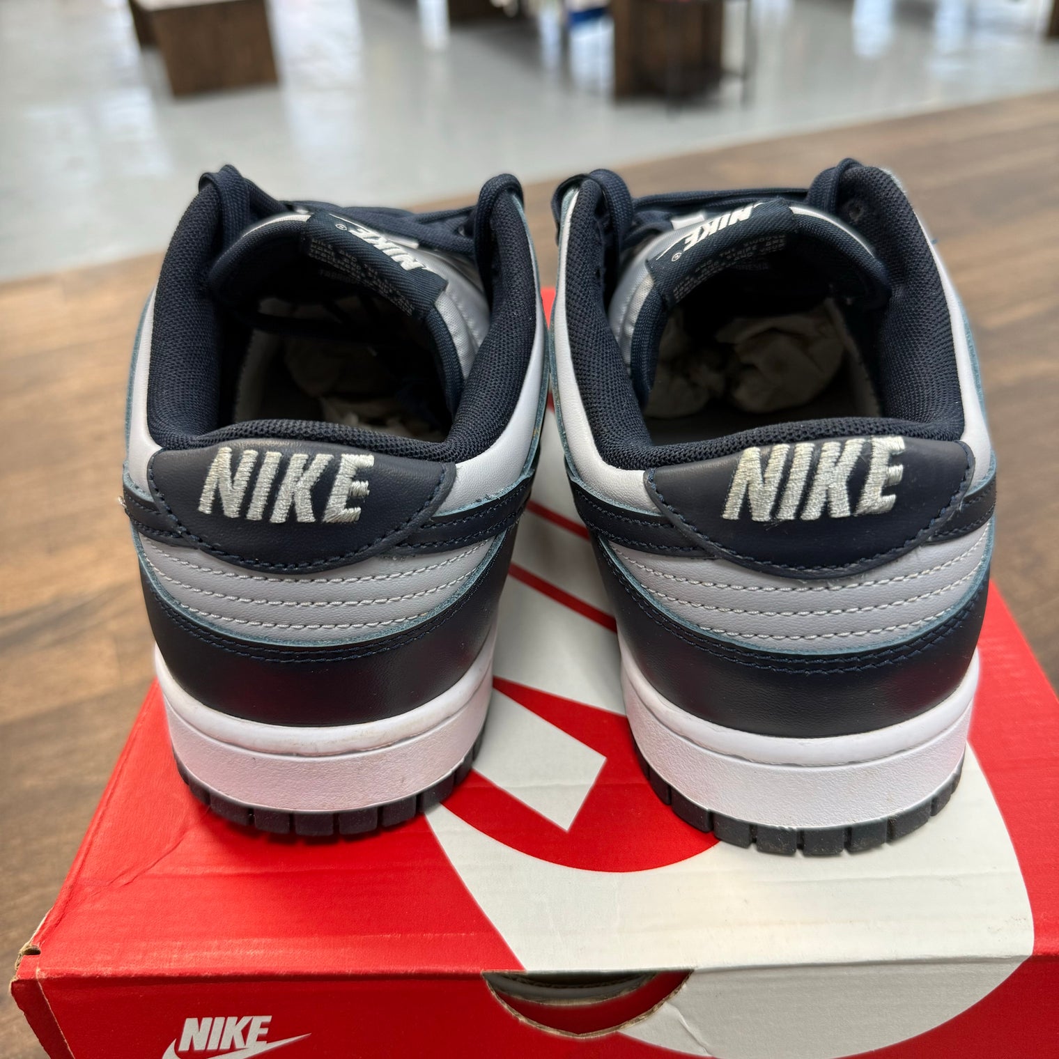 Georgetown Nike Dunk Low (USED)