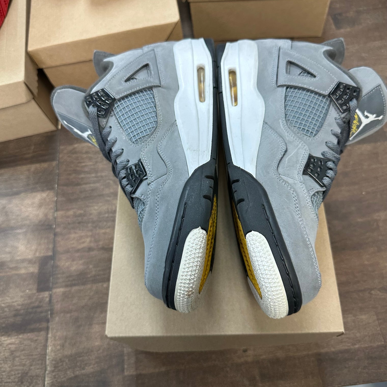 Cool Grey Jordan 4 (USED,No Box)
