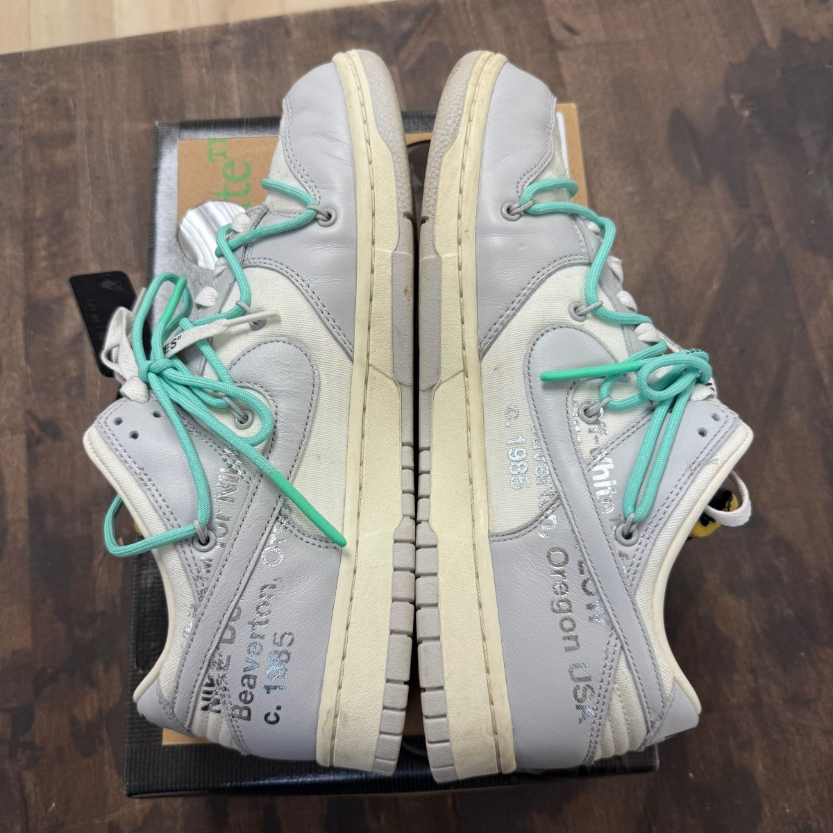 Nike Dunk Low Off-White Lot 4 - Image 5