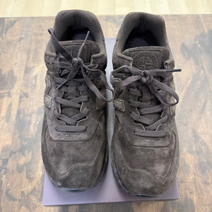 New Balance 574 Legacy Stone Island Ghost Dark Brown - Image 2