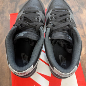 Nike Wmns Dunk Low 'Black Anthracite Silver' Size 11W (Pre-Owned) - Image 6