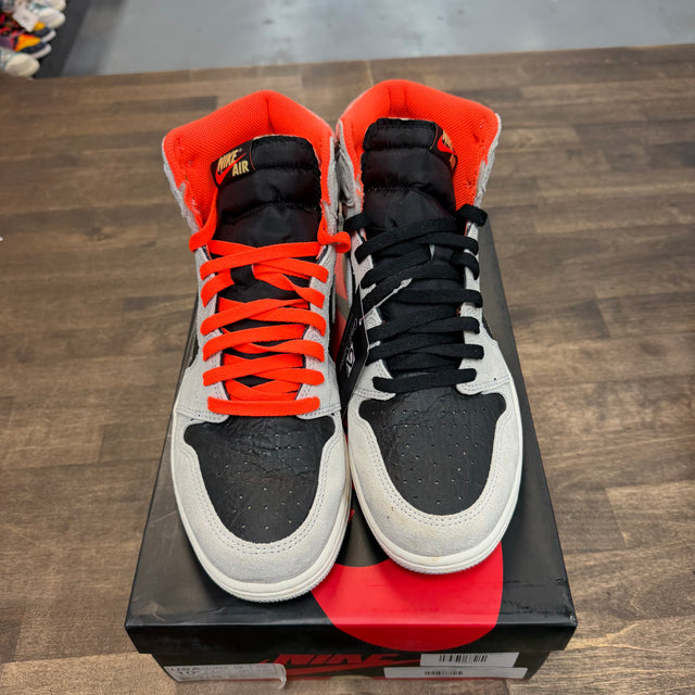 Neutral Grey Hyper Crimson Jordan 1 Retro High (USED)