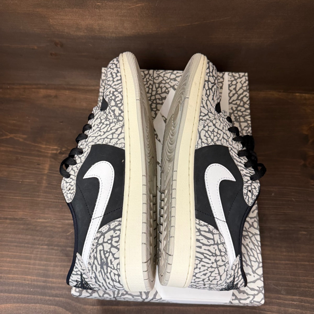 Jordan 1 Retro Low OG Black Cement - Image 6