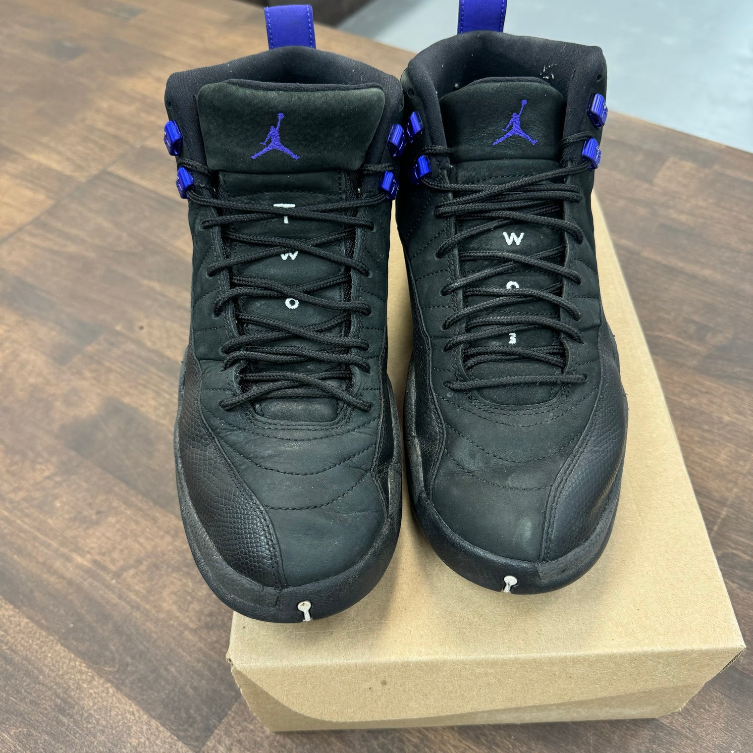 Dark Concord Jordan 12 Retro (USED, no box)