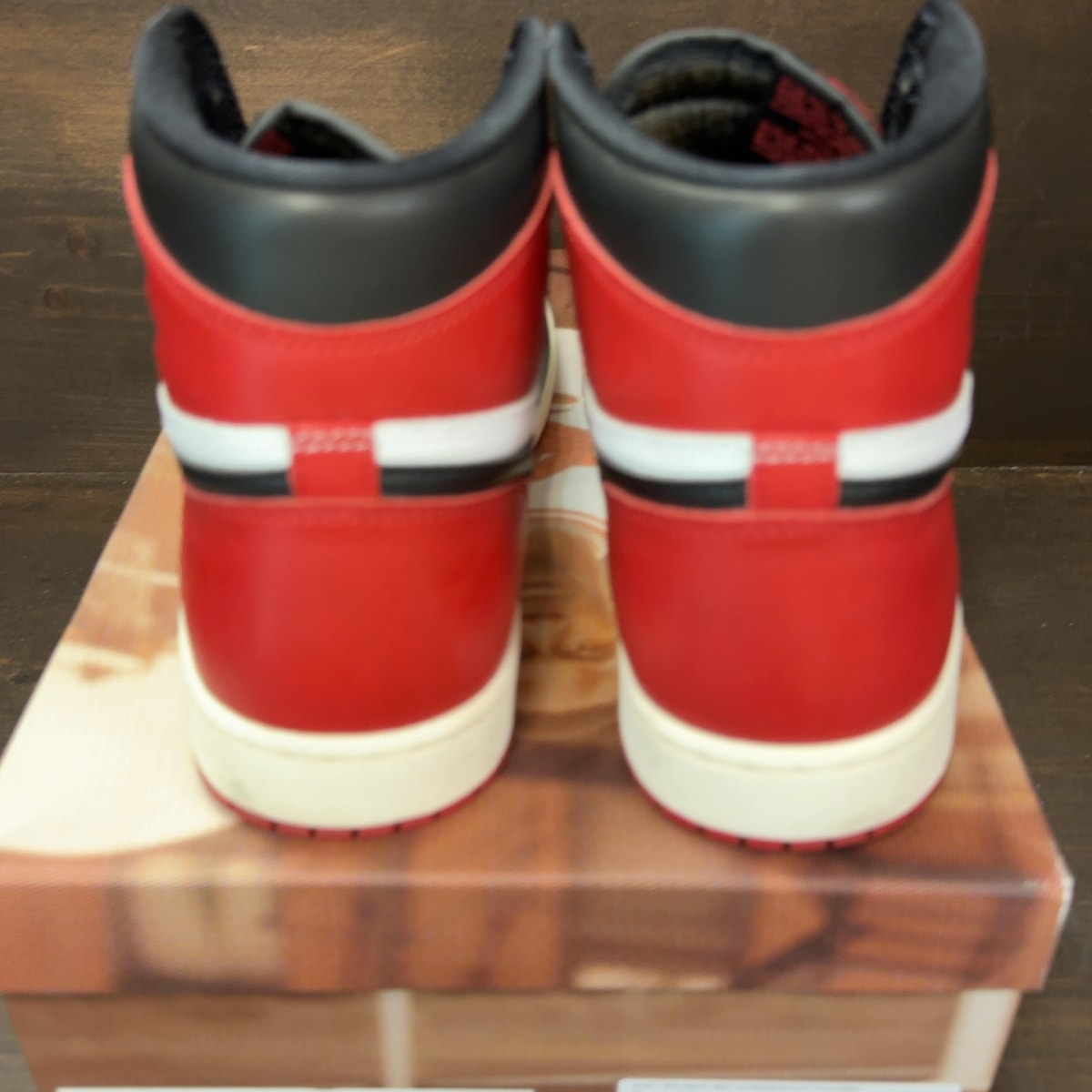 Jordan 1 Retro High OG Black Toe Reimagined - Image 5