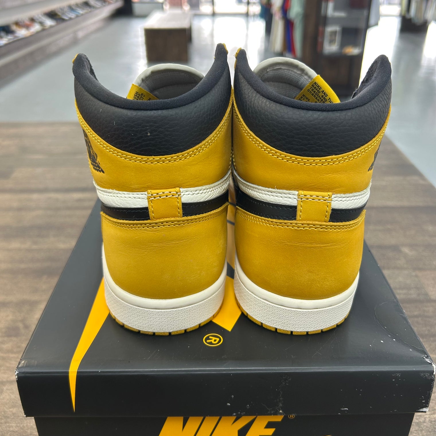 Ochre Jordan 1 High (USED, Replacement Box)