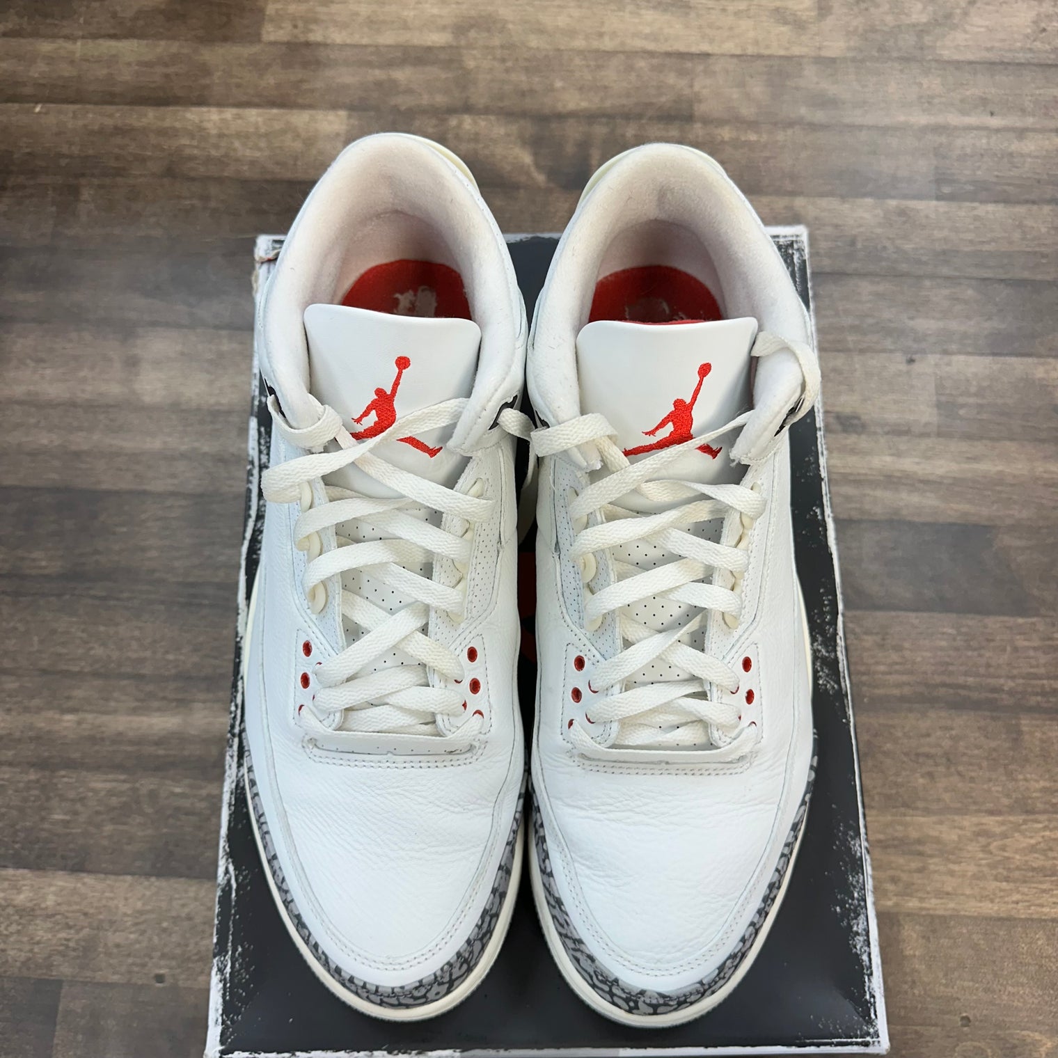 White Cement Reimagined Jordan 3 Retro (USED)