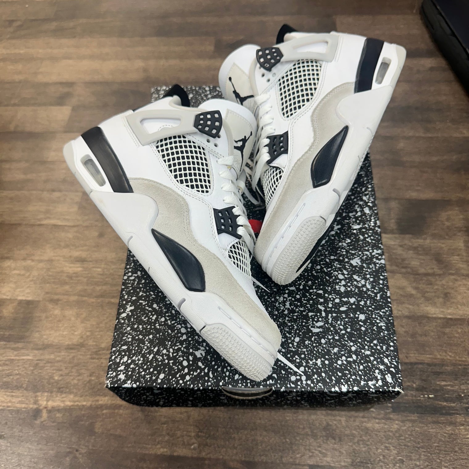 Military Black Jordan 4 (USED)
