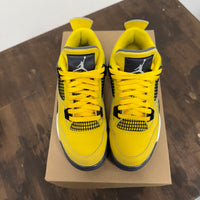 Lightning Jordan 4 Retro (GS) (USED, No Box)