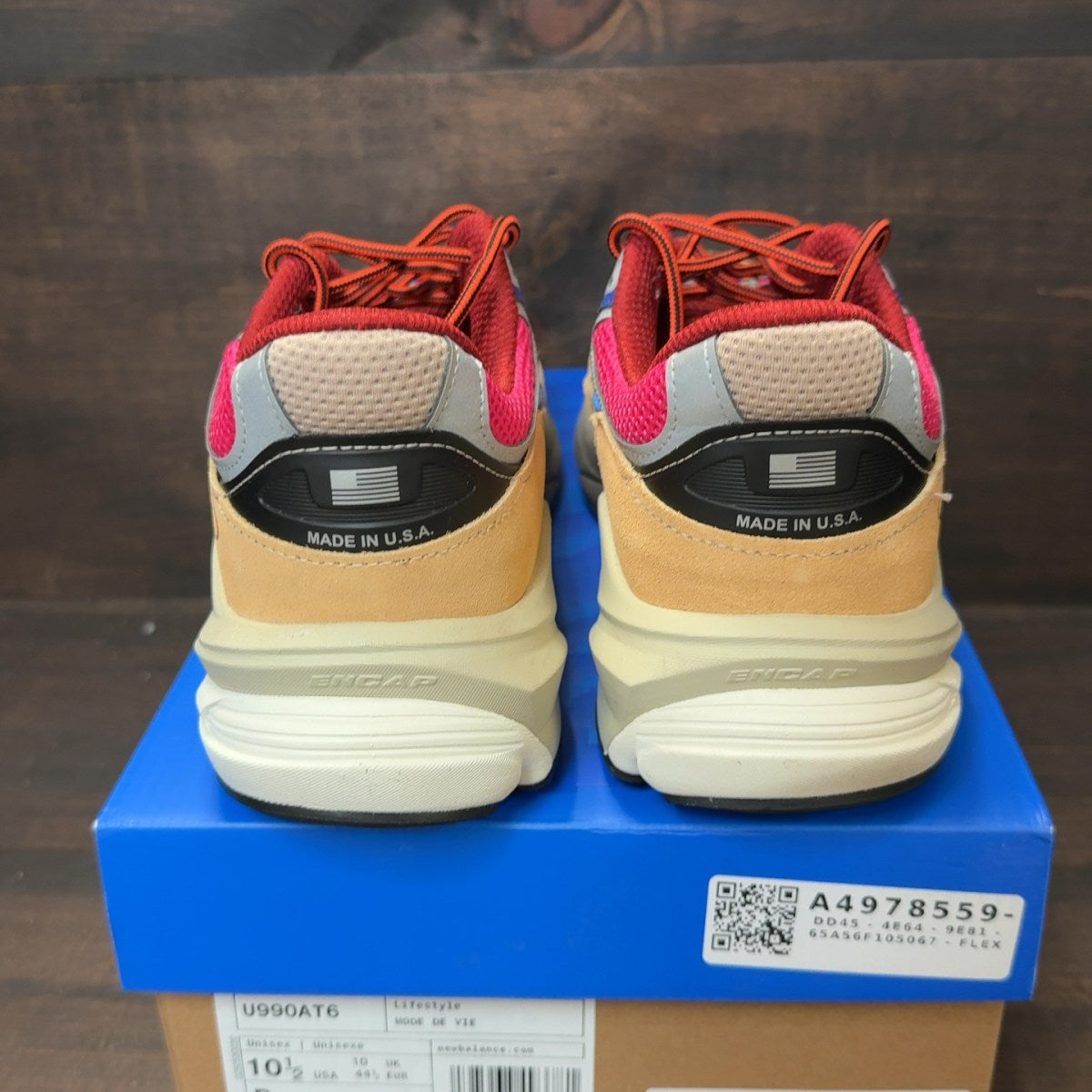 New Balance 990v6 MiUSA Action Bronson Ainôzama - Image 4