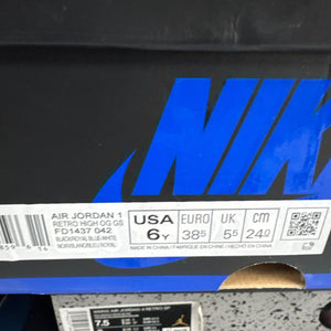 Jordan 1 Retro High OG Royal Reimagined (GS) Size 6Y (Pre-Owned) - aux