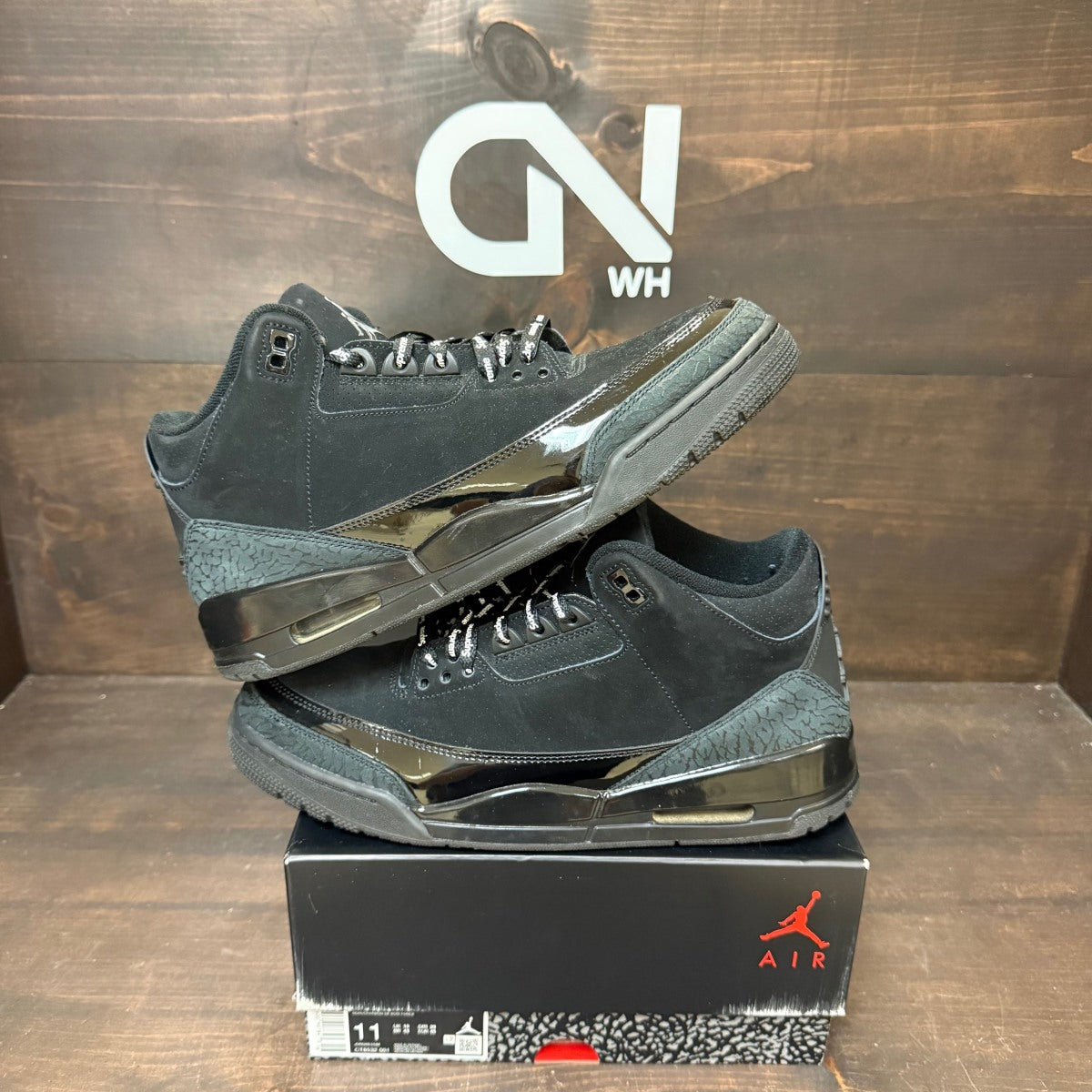 Jordan 3 Retro Black Cat (2025) - Image 1