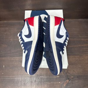 Jordan 1 Retro Low OG Howard University Size 12 (Pre-Owned) - side