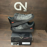 Nike Air Force 1 Low Supreme Black Size 12 (Pre-Owned) - front