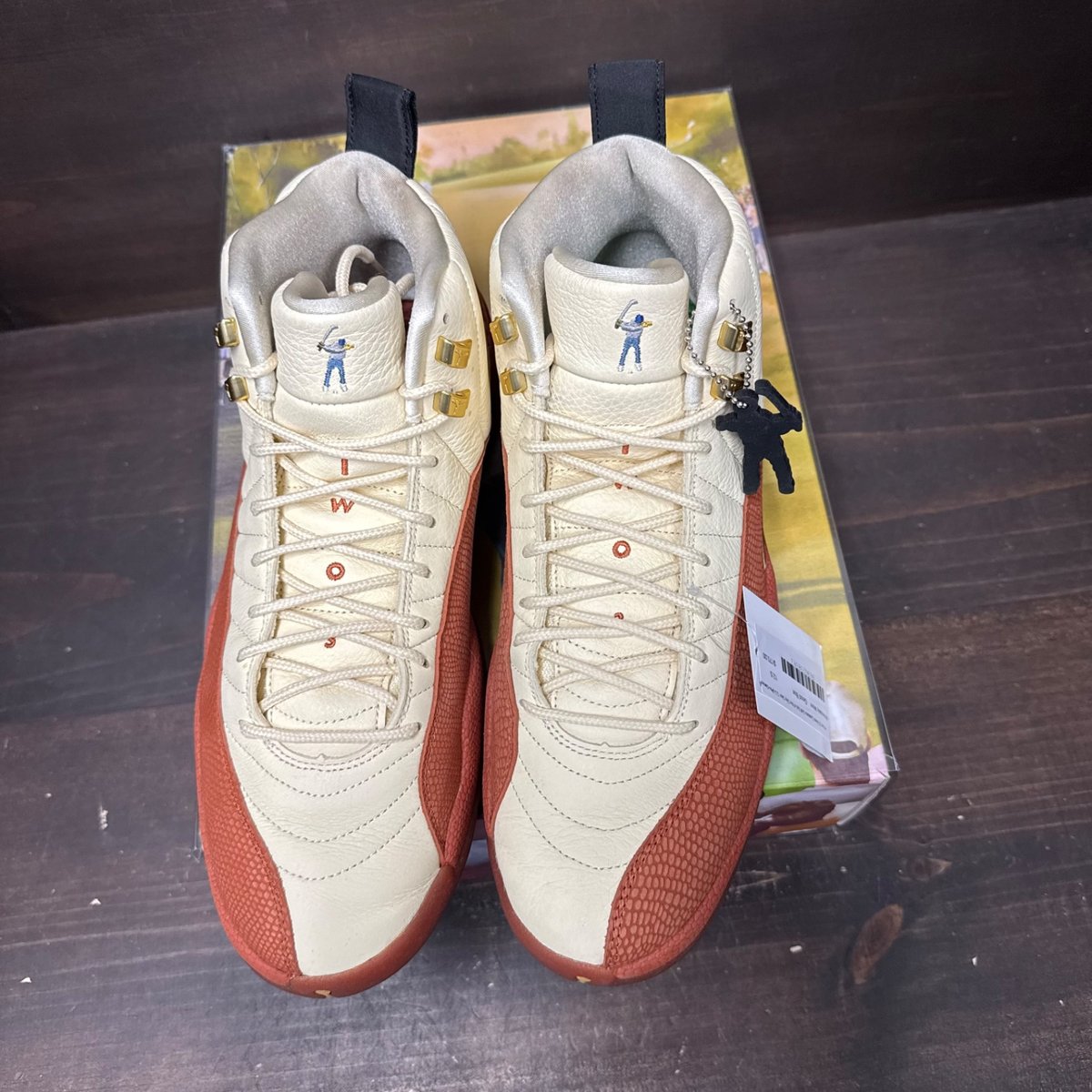 Jordan 12 Retro Eastside Golf Out of the Clay Size 12.5 (Pre-Owned) - back