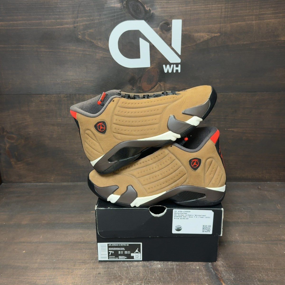 Jordan 14 Retro Winterized Archaeo Brown - Image 1