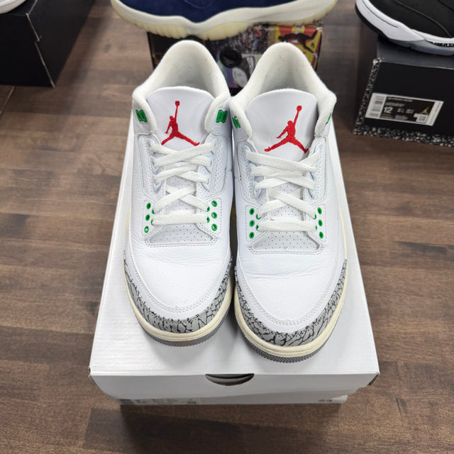 Lucky Green Jordan 3 Retro (Women's) (USED)