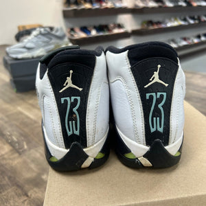 Jordan 14 Retro Oxidized Green (2016) (GS) Size 5 (Pre-Owned) - Image 4
