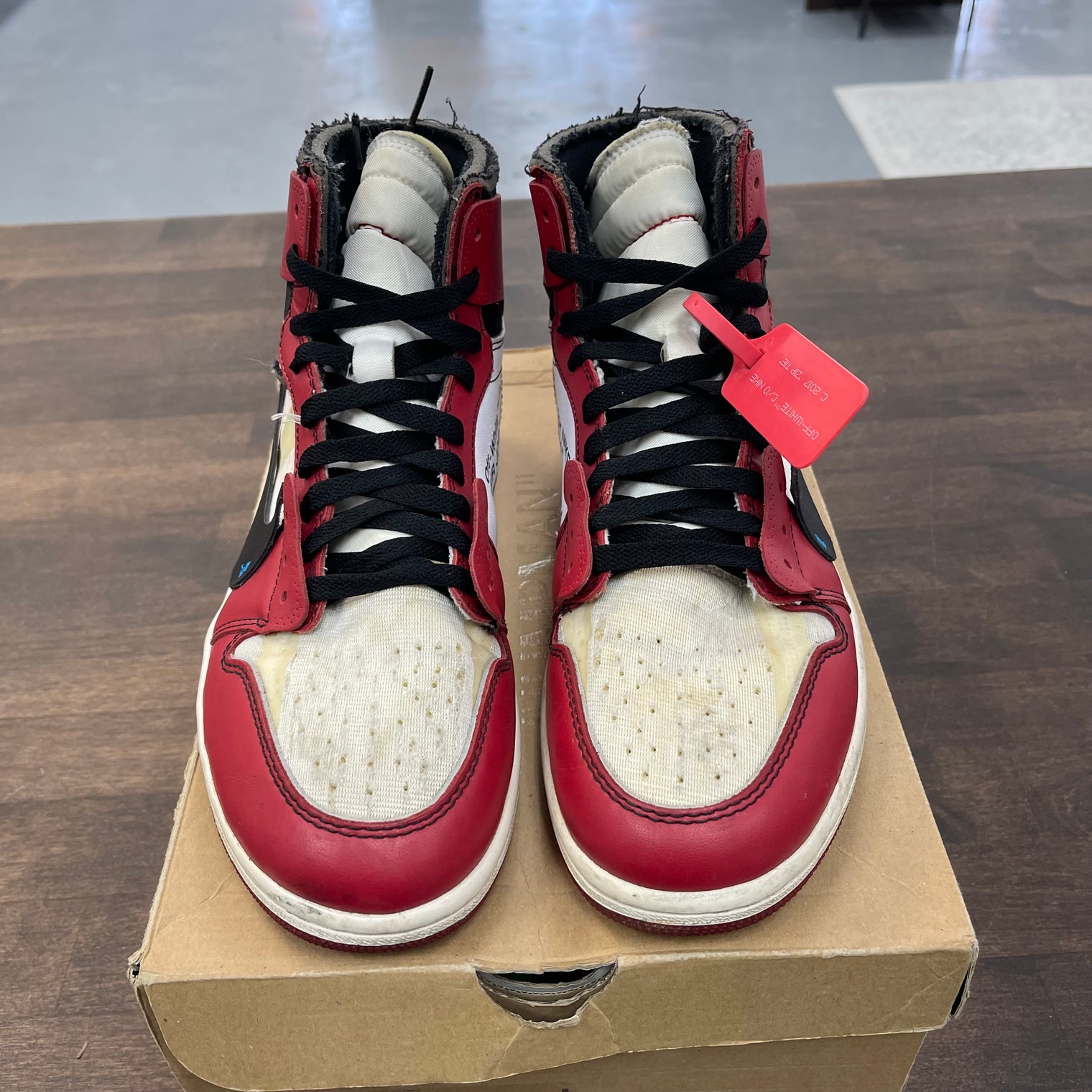 Nike Jordan Off White Chicago 1 (USED)
