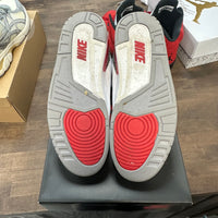 Fire Red Jordan 3 (USED,No Box)