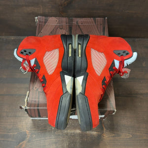 Jordan 5 Retro Raging Bull Red (2021) Size 12 (Pre-Owned) - aux