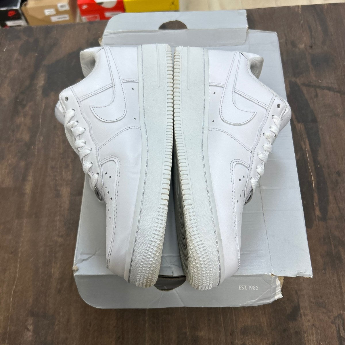 Nike Air Force 1 Low '07 White (Women's) Size 10W (Pre-Owned) - Image 3