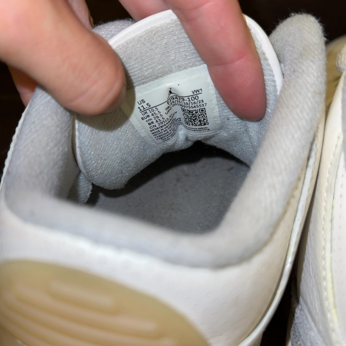 Jordan 3 Retro Craft Ivory Size 11.5 (Pre-Owned) - Image 7