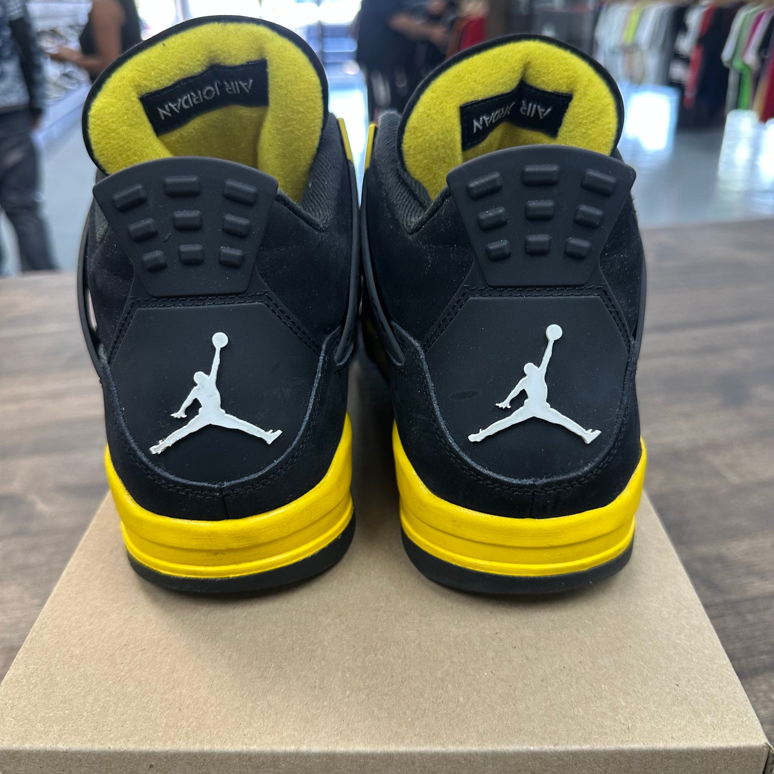 Yellow Thunder Jordan 4 (USED, No Box)