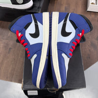 Deep Royal Blue Black Jordan 1 Mid (USED)