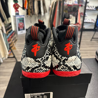 Albino Snakeskin Nike Air Foamposite (USED;NO BOX)