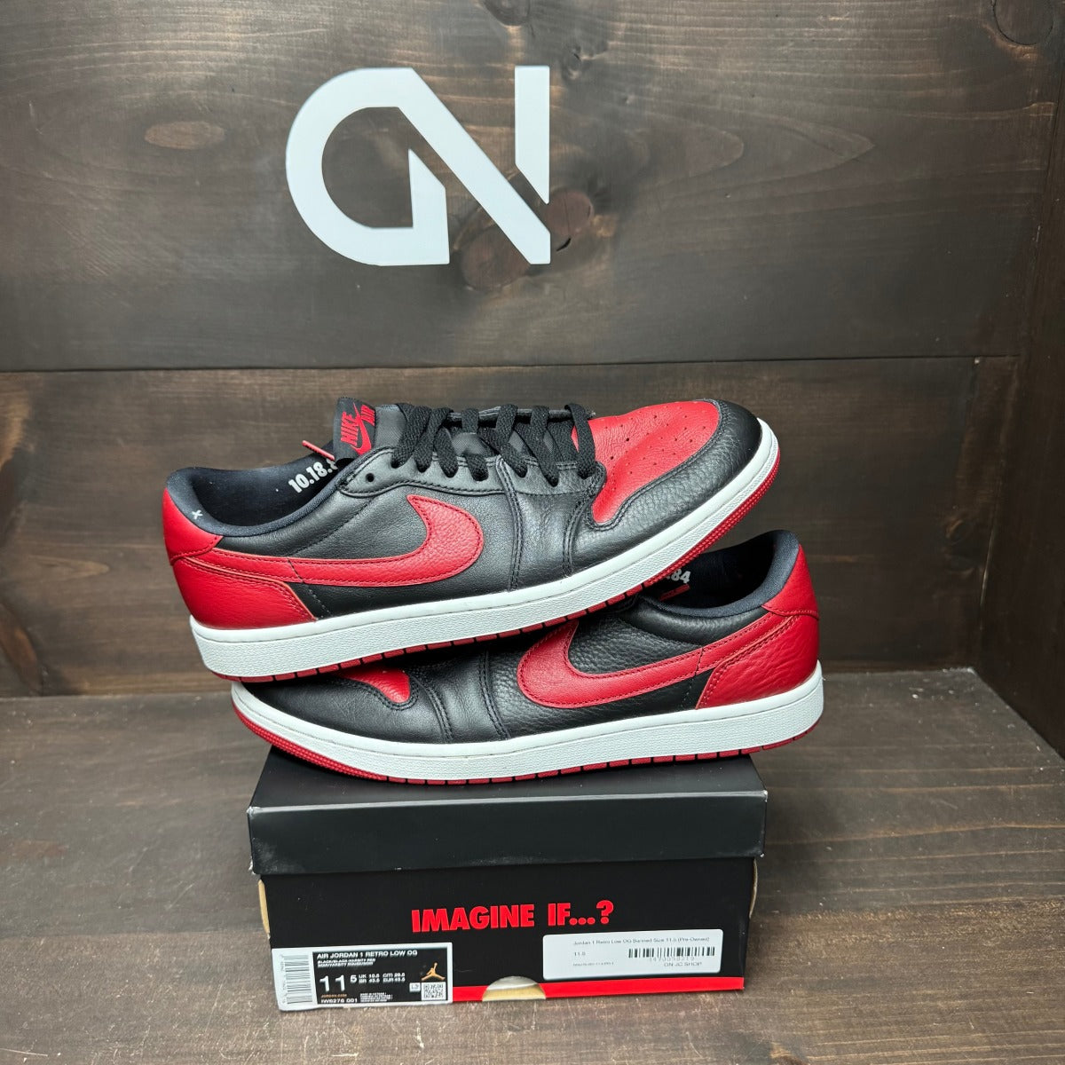Jordan 1 Retro Low OG Banned - Image 1