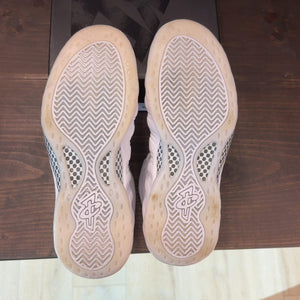 Nike Air Foamposite One Triple White Size 10.5 (Pre-Owned) - aux