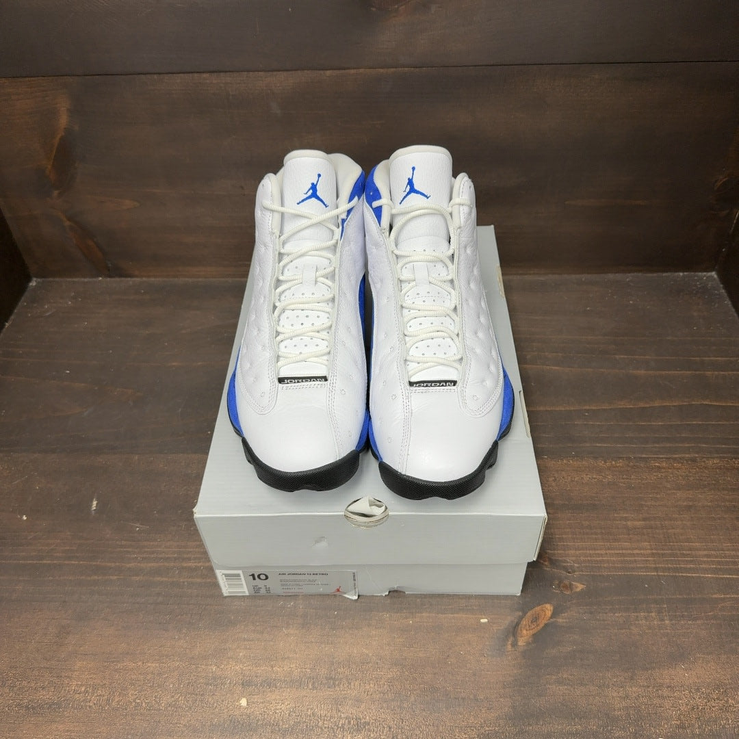 Jordan 13 Retro White Hyper Royal Black - Image 3