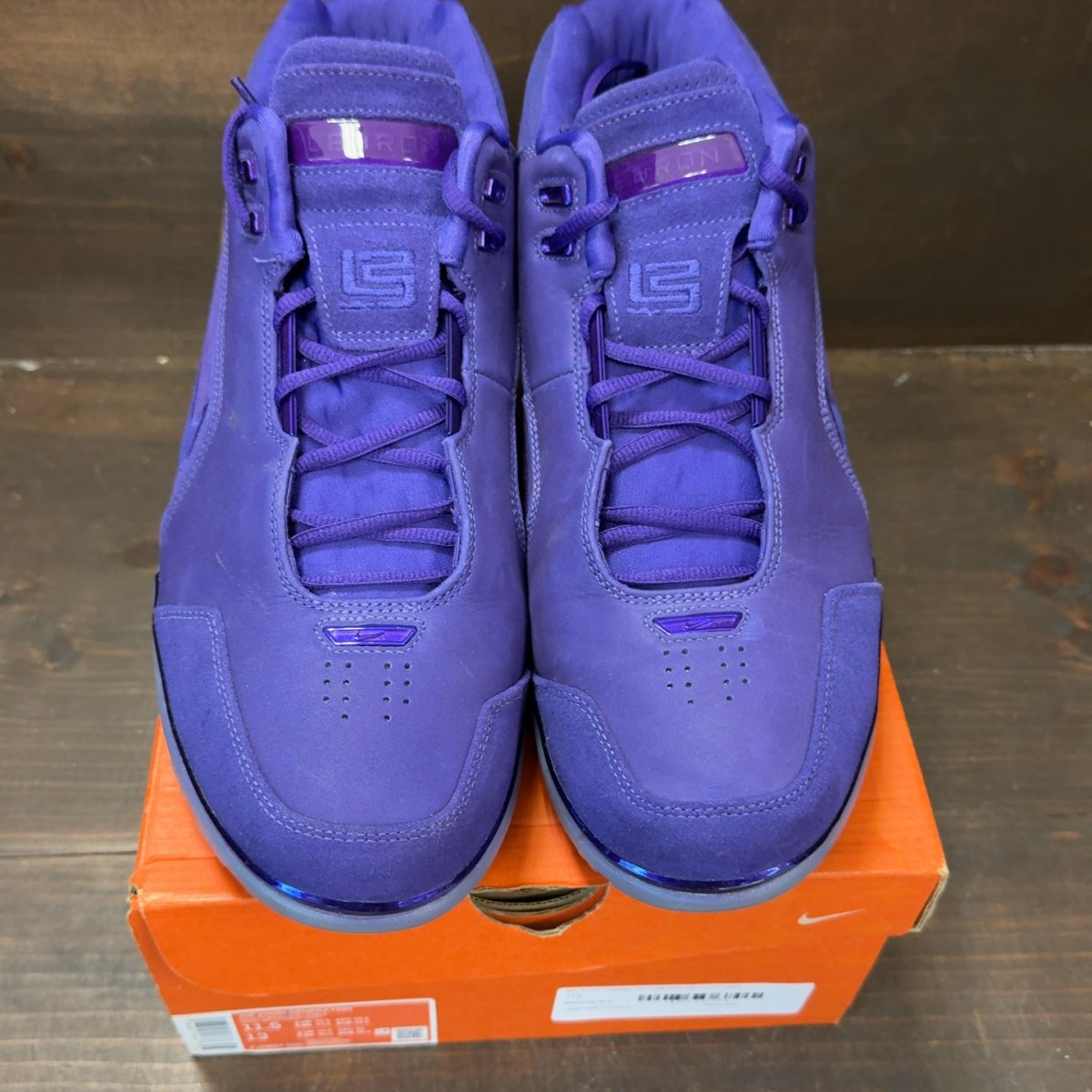Nike Air Zoom Generation Court Purple Suede - Image 3