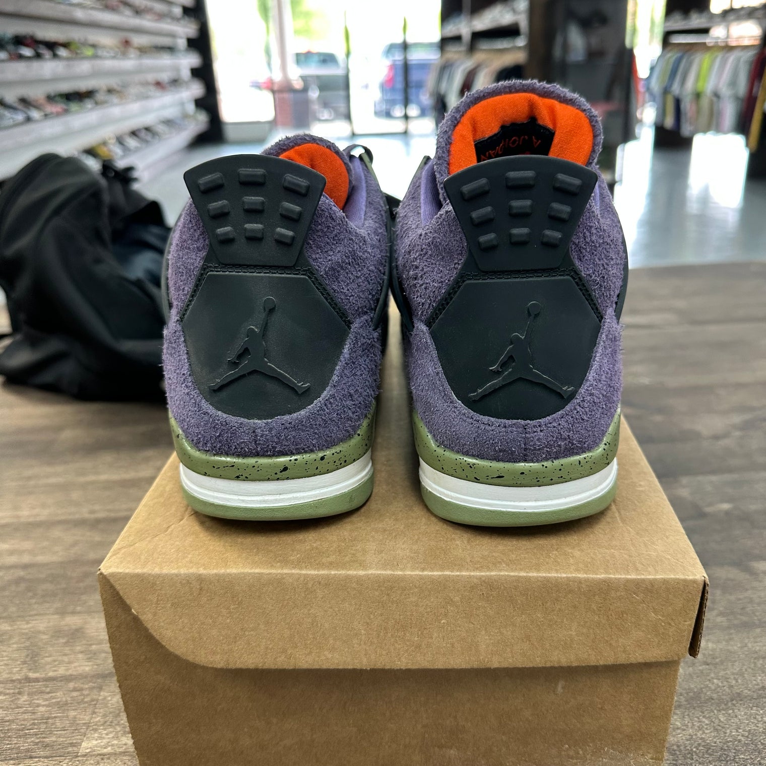 Canyon Purple Jordan 4 (W) (USED,No Box)