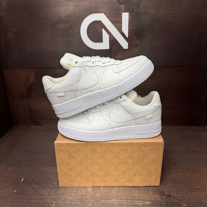 Louis Vuitton Nike Air Force 1 Low By Virgil Abloh White Size 7.5 (Pre-Owned)