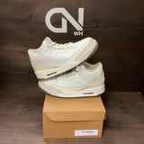 Jordan 3 Retro Pure White (2018) Size 8.5 (Pre-Owned) - Image 1
