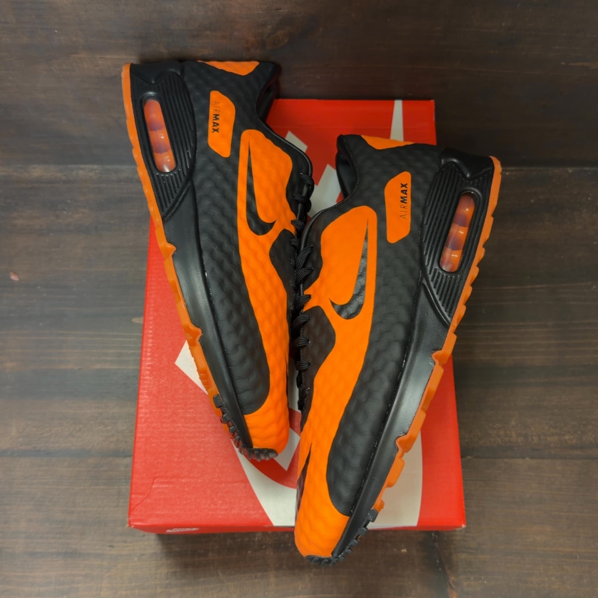 Nike Air Max 90 Bright Citrus Hypervenom Size 11.5 (Pre-Owned)