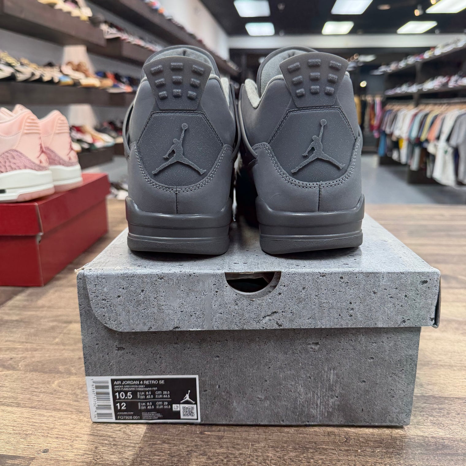 Wet Cement Jordan 4 Retro (Lightly Worn)