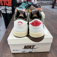 Travis Scott Medium Olive Jordan 1 Low OG (USED)