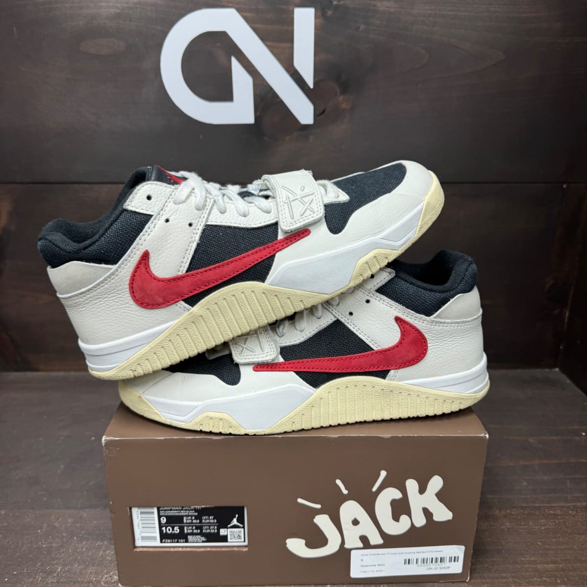 Jordan Jumpman Jack TR Travis Scott University Red Size 9 (Pre-Owned) - front