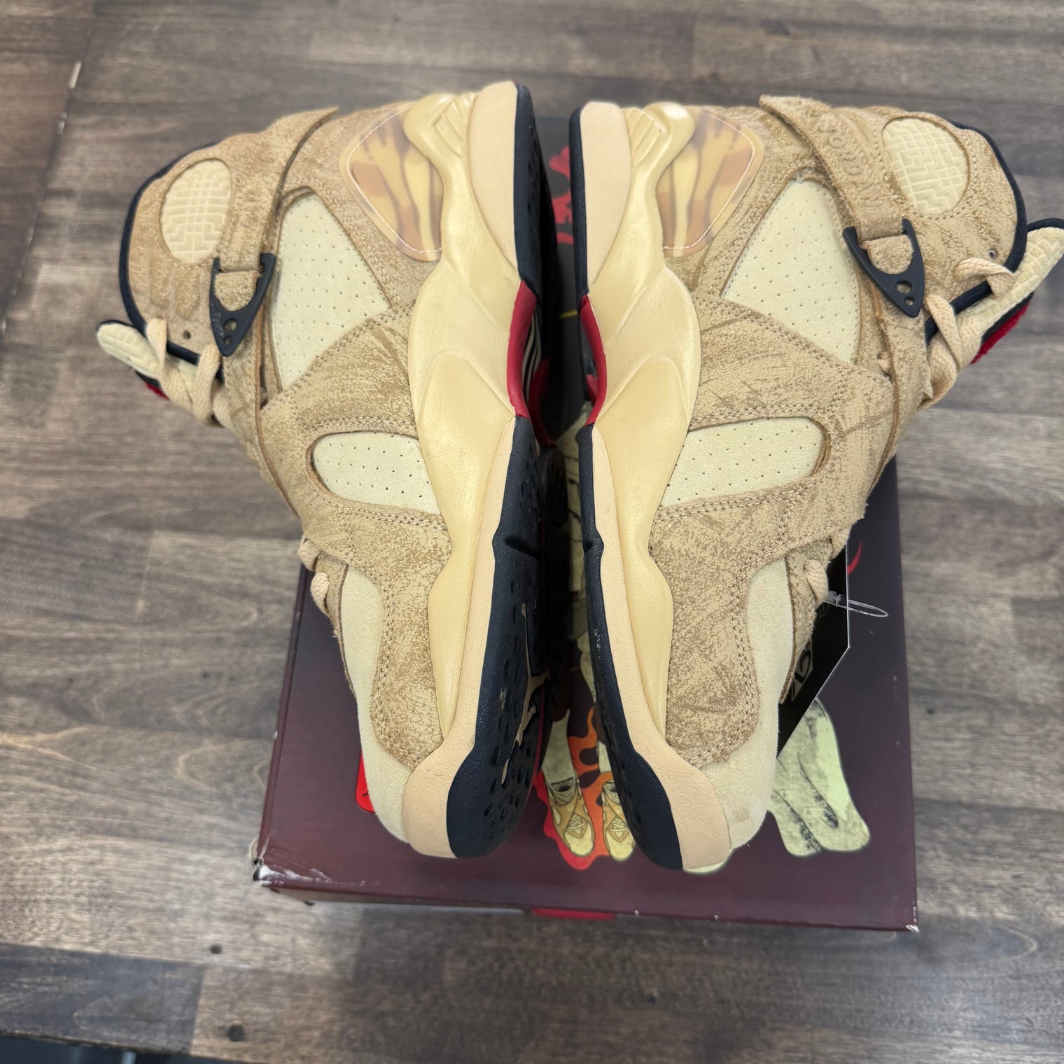 Rui Hachimura Black Samurai Jordan 8 Retro SE (USED)