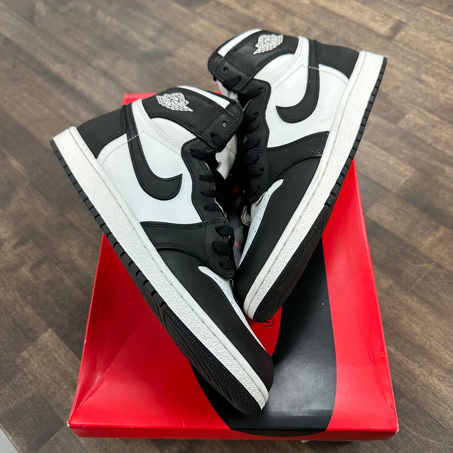 Black White Jordan 1 High 85 (USED)