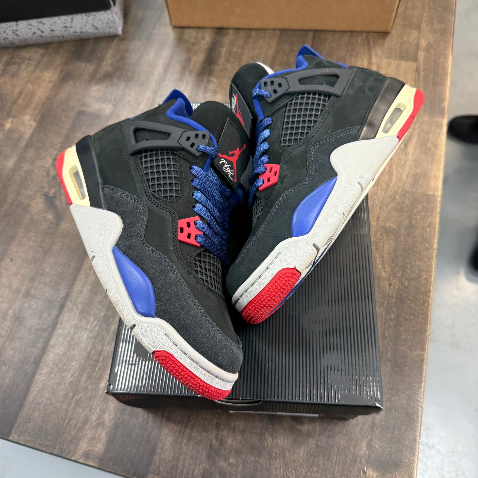 Rare Air Jordan 4 Retro (White Lettering) (USED)