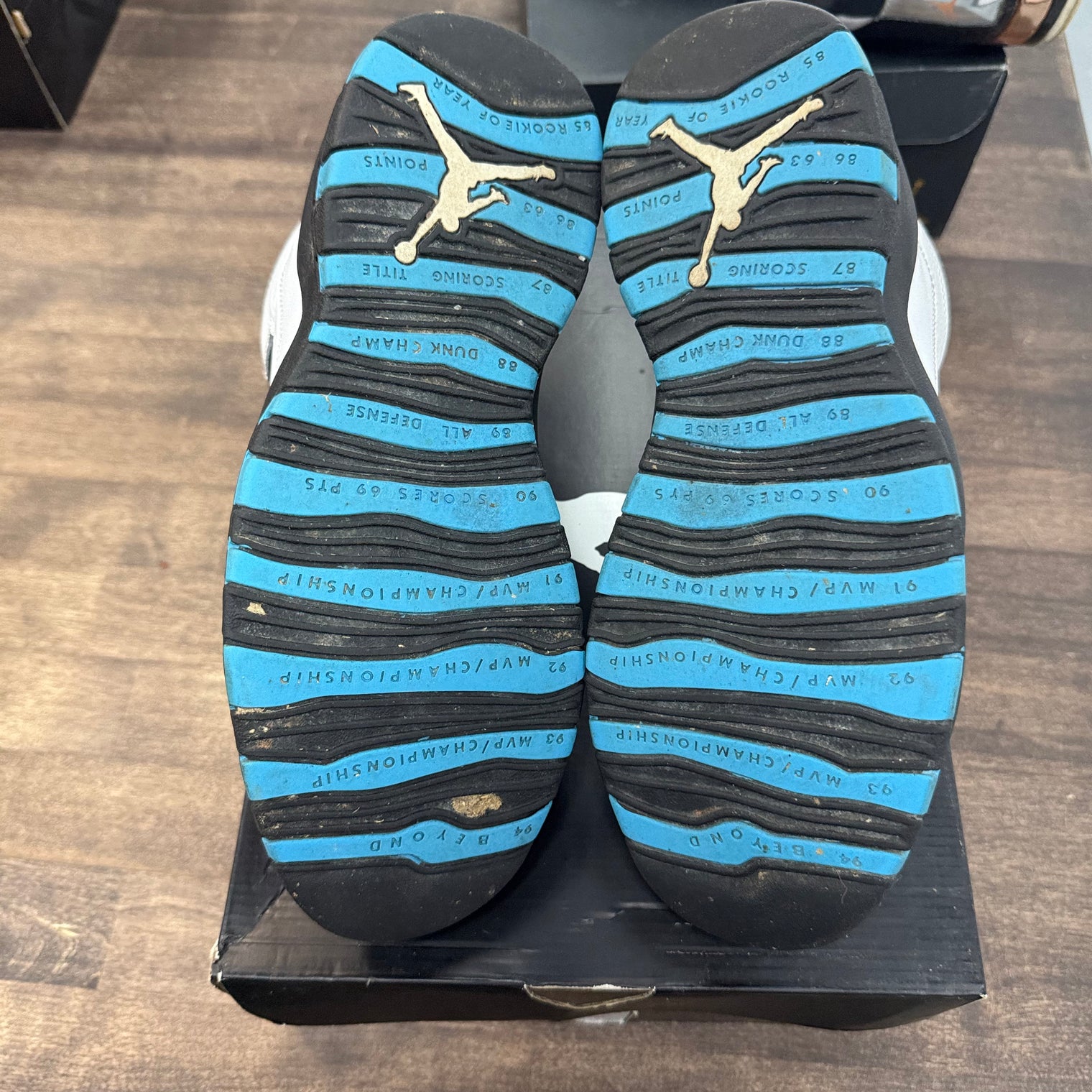 Powder Blue Jordan 10 Retro (USED)