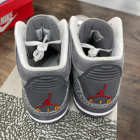 Cool Grey Jordan 3 (USED)
