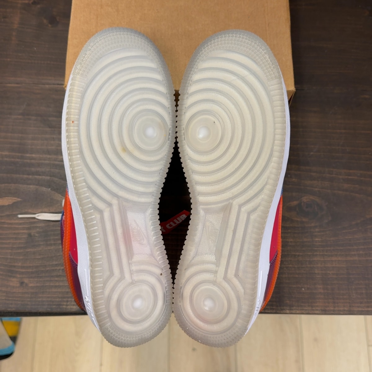 Nike Air Force 1 Low SP Undefeated Multi-Patent Total Orange Size 8 (Pre-Owned) - Image 8