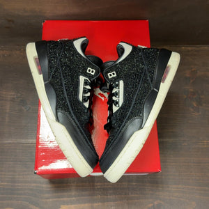 Jordan 3 Retro AWOK Vogue Black (Women's) Size 11W (Pre-Owned) - back